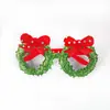 Nuevas gafas decorativas navideñas para adultos y niños, regalo de Navidad, suministros para fiestas, marcos de gafas creativos, venta al por mayor