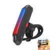 Luz trasera de bicicleta, luz de advertencia con carga USB 261, accesorios para equipo de ciclismo de montaña, luz LED
