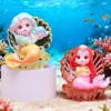 Boneca Mão de Princesa Fofa Decoração de Mesa de Escritório Enfeites Brinquedo Sereia Caixa Surpresa Presente de Aniversário Fofo