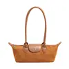 Bolso de Mano Pequeño de Moda y Versátil para Mujer, Estilo Nuevo, Color Sólido, Bolso Baguette Casual, Bolso de Hombro Sencillo de Nicho Otoño 2026