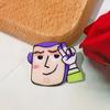 Juguete de Ins Broche Acrílico Lindo Emblema de Historia de Dibujos Animados Colgante para Bolsa Pequeña Joyería para Niña Pegatina