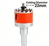 Serra Copo Bi-Metal M42, Dentes Afiados Totalmente Afiados para Madeira, Drywall e Metal Fino