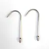 Gancho de acero inoxidable caña larga anzuelo de pesca cabeza de anzuelo anzuelo multiusos para pesca