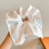 Pañuelo Cuadrado para el Pelo, Cuerda Sencilla y Elegante para el Cabello Estilo Coreano de Princesa, Banda Elástica de Lazo a Cuadros, Accesorio Versátil para Coleta