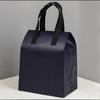 Bolsa para llevar de tela no tejida, bolsa de embalaje, té con leche, postre, barbacoa, catering, bolsa aislante de papel de aluminio, alforja, logotipo personalizado, tamaño grande