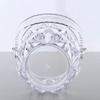 Hielera Dorada Deda Diamante Cristal Acrílico Hielera Cubeta Redonda para Cerveza Amazon Bar Vino Pequeña Hielera