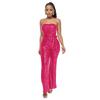 Ropa de Mujer de Comercio Exterior Jumpsuit sin Mangas con Lentejuelas y Espalda Descubierta con Cinta Top Tubo Transfronterizo Sexy Jumpsuit Ropa de Mujer al por Mayor