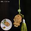 Sândalo Verde Esculpido Vintage Oco Sachê Acessórios Chaveiro Corrente de Celular Bolsa de Carro Acessórios Pingente Hanfu Natural