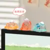 Creativos Adornos Pequeños de Pudín para el Estado de Ánimo Decoraciones para Pantalla de Computadora de Coche Lindo Lindo Lindo Adornos Pequeños para Tableta