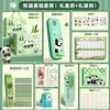 Pacote de Presente de Papelaria Panda para Crianças, Conjunto de Papelaria para Alunos do Ensino Fundamental, Conjunto Completo de Material Escolar para o Primeiro Ano, Caixa de Presente
