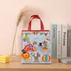 Bolsas Laminadas TNT Pintadas Infantis Transfronteiriças, Sacolas para Embalagem de Presente de Aniversário, Sacolas de Presente, Sacolas para Doces de Halloween