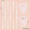 Accesorios para hacer joyas de pegamento de gota de cristal DIY llavero accesorios para pendientes accesorios para ganchos de oreja