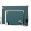 Quadro Negro Tian Zi Ge Quadro Negro Mi Zi Ge Pinyin Inglês Escrita Quadro Magnético Apagável Quadro de Escrita Verde para Giz Dupla Face