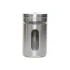 Botella de Acero Inoxidable para Condimentos de Cocina Doméstica con Recipiente Interior de Vidrio, Botella de Vidrio para Condimentos de Barbacoa, Botella de Vidrio para Condimentos de Pimienta