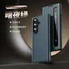 Adecuado para Samsung Zfold 20% de descuento Funda para Teléfono con Pantalla Plegable, Funda de Cuero con Ventana Lateral Inteligente, Soporte Plegable Fold6, Protección Anti-Caídas