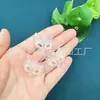 Atacado do Fabricante Pingente Natural de Ágata Calcedônia Raposa Máscara de Raposa Pingente de Raposa de Nove Caudas Colar Pingente Pingente de Jade Acessório