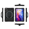 Adequado para Redmi Pad 2 2025 Capa Protetora de Tablet Três-à-Prova de Silicone Case Protetora com Suporte para Redmi Pad Se