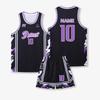 Traje de uniforme de basquete impressão estudantes masculinos e femininos competição treinamento equipe uniforme personalidade jersey infantil impressão compra em grupo verão