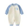 Mameluco de Bebé Otoño e Invierno Manga Larga Engrosado Cálido Pelele Traje de Gateo para Recién Nacidos Ropa Infantil de Felpa Ropa de Bebé Ropa Interior