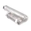 Spot de fábrica tubo hexagonal redondo de aço inoxidável 304 com grão defumado tubo defumador para churrasco BBQ