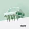 Cepillo Masajeador Suave para Champú Transfronterizo Dientes Suaves Limpieza Cuero Cabelludo Anti-Picazón Peine Masajeador con Mango Cepillo para Champú Húmedo y Seco