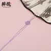 Pequeño Nudo de Hilo de Jade Nudo Chino Colgante con Borla Adorno Lanyard para Unidad USB Empaque Caja de Regalo Bolsa de Té DIY Venta Directa del Fabricante