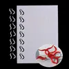 Chan Hua Dibujo de Patrón de Modelo de Papel Tarjeta de Corte Papel Pieza de Papel Plantilla de Modelo de Papel Paquete de Materiales para Pasador de Cabello DIY Accesorios para el Cabello 1