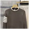 Suéter de Invierno para Hombre, Elegante y Versátil, Tejido Fresco para Hombre, Corte Ajustado, Suéter Base Atractivo para Adolescentes