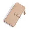 Billetera Nueva para Dama Moda Coreana Larga Gran Capacidad Billetera con Cremallera Clutch Comercio Exterior Transfronterizo