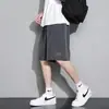 Shorts de Verano Personalizados para Hombre, Shorts Estampados de Seda Helada de Corte Holgado de Moda, Estilo Delgado Versátil Casual Deportivo para Estudiantes