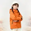 Jaqueta infantil para atividades ao ar livre outono e inverno roupa pai e filho nova roupa infantil meninos meninas roupas alunos do ensino fundamental jaqueta com forro de fleece crianças mais velhas