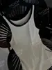 Recomendación PrincipalYuran 26 Nuevo Estilo de Principios de Otoño Tácto Frío Elástico Denso Costilla Bloqueo de Color Ajustado Camiseta sin Mangas