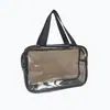 Bolsa Cosmética de Doble Capa de PVC, Gran Capacidad, Bolsa de Almacenamiento Cosmético Portátil Conveniente, Neceser Impermeable de Viaje