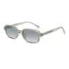 Gafas de Sol Cuadradas Transfronterizas, Gafas de Sol de Moda con Protección Solar para Hombres y Mujeres, Gafas Trendy de Estilo Callejero con Protección UV, Gafas de Sol