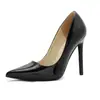 Tacones Altos 2026 Nuevo Modelo Estilo Europeo y Americano Transfronterizo Moda Callejera para el Lugar de Trabajo Versátil Adelgazante Punta Fina Tacón de Aguja Boca Baja Zapatos de Salón