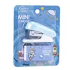 Set de Grapadora Mini de Dibujos Animados para Estudiantes, Conveniente para Grapar Exámenes y Recibos, Pequeño Regalo de Papelería, Mini Portátil