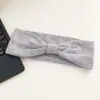2025 Nueva Diadema Deportiva Elástica de Color Puro Estilo Coreano para Mujer Yoga Transpirable Absorbente de Sudor Pañuelo para la Cabeza Diadema Accesorios para el Cabello