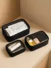 3 PEÇAS Bolsa de cosméticos transparente, à prova d'água, portátil, com grande capacidade. É uma bolsa pequena e prática para guardar artigos de higiene pessoal em viagens para mulheres. Essenciais de viagem.bolsas para mulher.essenciais da universidade.viagem.bolsas para mulher,essenciais de férias,bolsa de cosméticos,necessaire,essenciais de viagem,viagem,bolsa.bolsa de cosméticos,necessaire,essenciais de viagem,bolsas para mulher