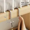 Cesta colgante para mesita de noche de dormitorio con portapañuelos Estante de almacenamiento para cabecera de cama Cesta de almacenamiento sin perforaciones para habitación de estudiante universitario