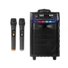 Sistema de Audio para Exteriores para Baile Cuadrado, Karaoke Casero, Mercado Nocturno, Atracciones Turísticas, Entretenimiento Promocional, Multifuncional, Altavoz con Carrito Rentable