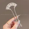 Horquilla China en Forma de U Súper de Hada, Nueva Horquilla Doble de Perlas en Forma de U Estilo Chino, Accesorio para el Cabello Hanfu Estilo Antiguo, Horquilla Simple y de Alta Gama para Mujeres