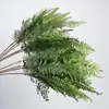 Plantas Verdes Simuladas Samambaia Persa Samambaias Folhas de Samambaia Micro Paisagem Plantas de Paisagismo Plantio no Solo Parede de Plantas Decoração Grama