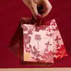 Bolsa Caja de Dulces Doble Felicidad Grande, Caja de Dulces de Empaque de Regalo de Nicho de Alta Gama para Bodas y Compromisos