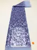 Bordado de lentejuelas de industria pesada tela de malla con lentejuelas bordado tridimensional tela de bordado patrones geométricos adecuado para ropa formal ropa de actuación