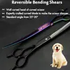 Cortapelos para perros Wingsbro, cortapelos de arco para perros, 8.5 pulgadas (aproximadamente 21.5 cm) cuchilla curva hecha de todo acero, cortapelos profesional para mascotas medianas y grandes.