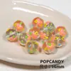 Cuentas Lindas Pintadas a Mano Corazón Colorido Verano Dopamina Accesorios para Ropa Cuentas Sueltas DIY Niña con Cuentas Puntos