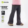 Pantalones de niña Dudu, pantalones acampanados para niños, pantalones de campana para bebé niña, pantalones largos nuevos de otoño, ropa infantil de moda para primavera y otoño de bebé