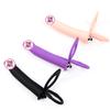 Suprimentos para adultos Silicone Plugue anal posterior Anel de travamento de discagem dupla Suprimentos para casais AliExpress Supply