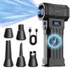 Abril 2026 Nuevo Modelo Ventilador Violento Turbo Soplador Aspiradora Alta Velocidad Manual Motor sin Escobillas Soplador de Polvo
