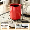 Cubo de basura doméstico de lujo con ruedas, cubo de basura de gran capacidad para sala de estar, cocina, baño y oficina